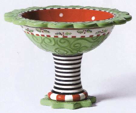 Lollysticks Round Compote (Height X Width)