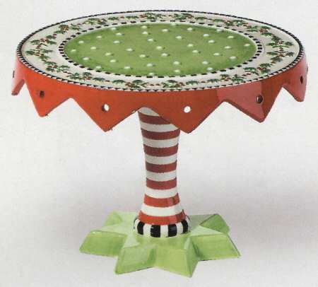 Lollysticks 8" Diameter Pedestal Cake Stand