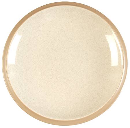 Santiago Beige Glossy (Tan Back) Salad Plate