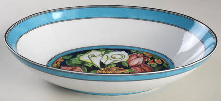 Helen's Garden 10" Oval Vegetable Bowl