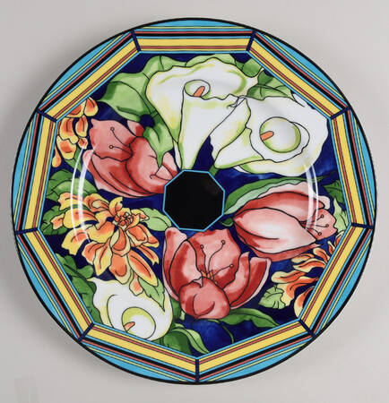Helen's Garden 12" Chop Plate (Round Platter)