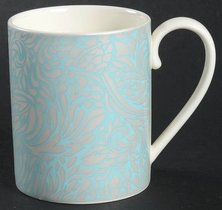Lucille Teal Mug