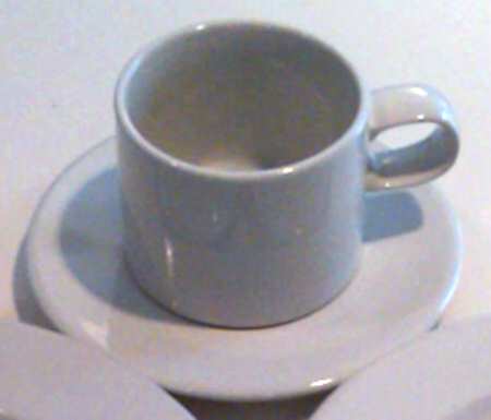 DAN149 Flat Cup & Saucer Set