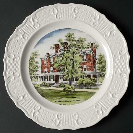 Carson Newman College Centennial Plates by Delano Studios