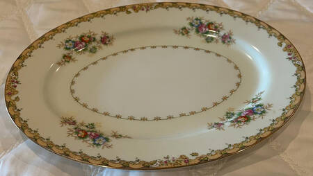 DIA27 12" Oval Serving Platter