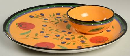 Italian Garden (2 Piece) Chip & Dip Set