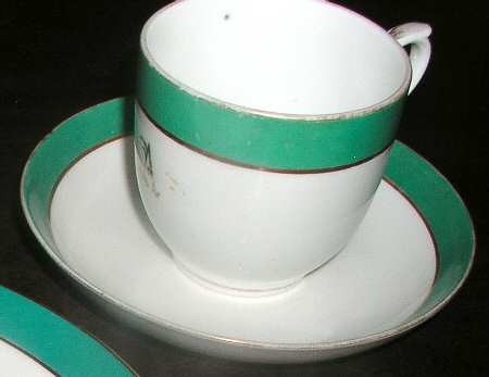 DEI149 Flat Demitasse Cup & Saucer Set