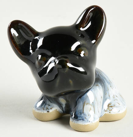 Halo Dog Figurine