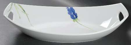 Classic Fjord Lavender 13" Oval Vegetable Bowl