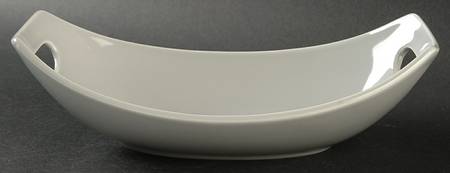 Classic Fjord Grey 9" Oval Vegetable Bowl
