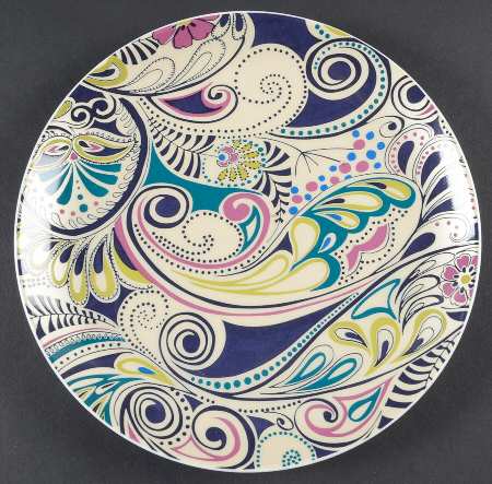 Cosmic Salad/Dessert Plate