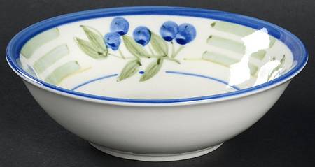 Blue Berry Soup/Cereal Bowl