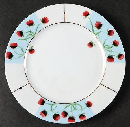 Poppies Bread & Butter Plate