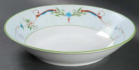 Chevrefeuille 9" Round Vegetable Bowl