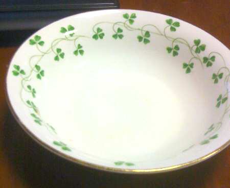Shamrock (Not Embossed) Coupe Cereal Bowl