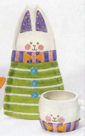 Tisket Tasket Snack Plate & Cup Set