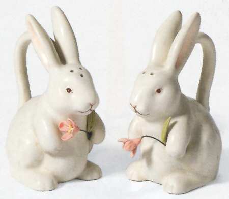 Signs of Spring Figural Salt & Pepper Set