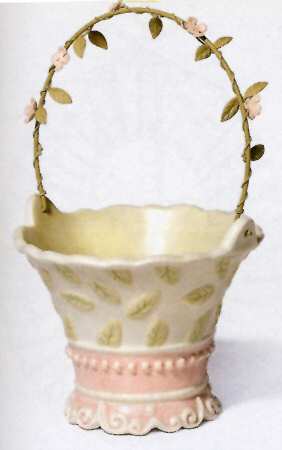 Signs of Spring Medium Basket with Handle