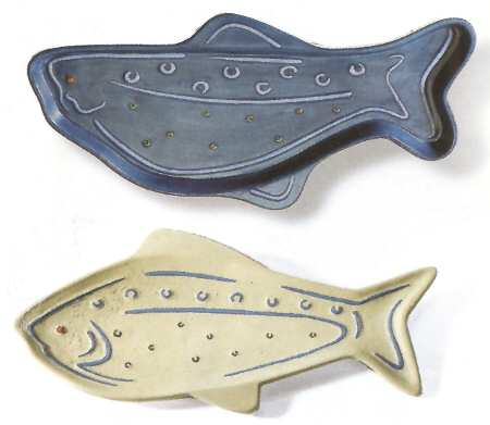 Blue Fin Bay 13" Fish Platter