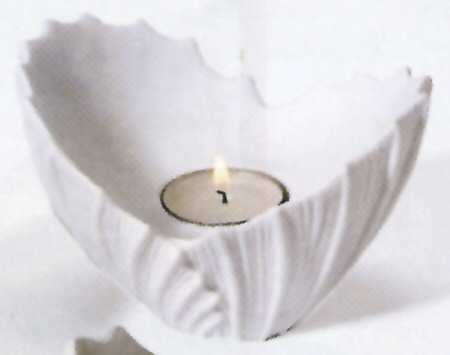 Blue Fin Bay Figural Tea Light Candleholder