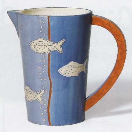 Blue Fin Bay Pitcher