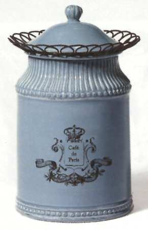 Cafe de Paris Storage Jar & Lid
