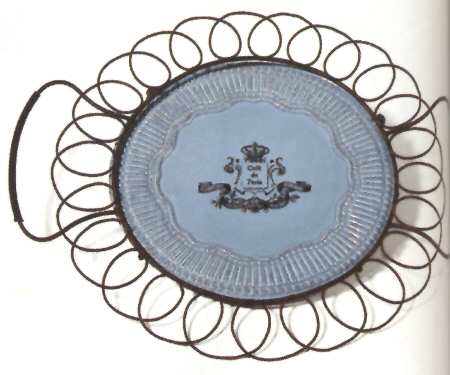 Cafe de Paris 15" Handled Tray