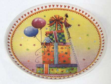 Celebrate the Day Cake Plate