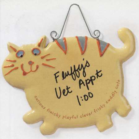 Petclub Cat Shape Sign