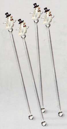 Ribbons & Ice Swizzle Stick