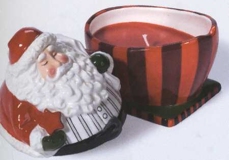 The Daily Star Figural Votive Candle with Lid