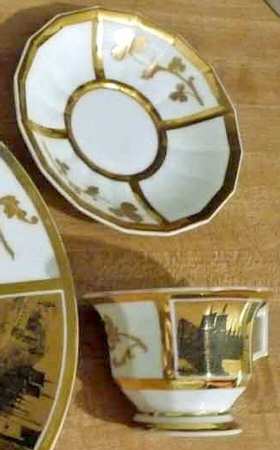 DMT56 Footed Cup & Saucer Set