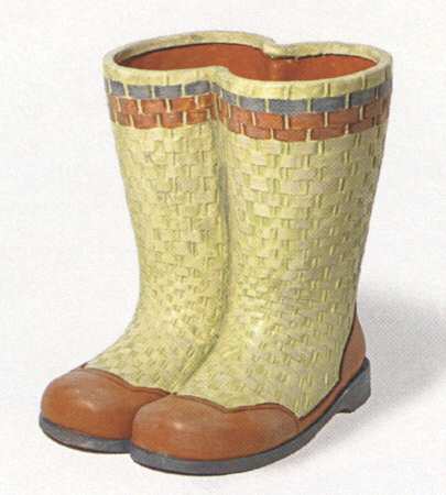 The Artful Garden Boots Planter