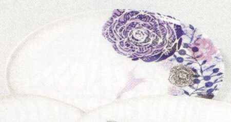 Lavender Bloom Salad Plate