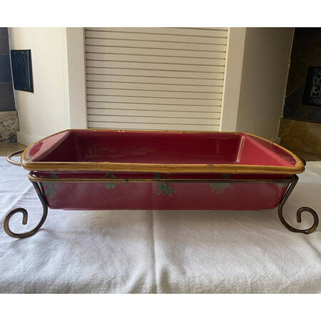 Northern Lodge 12" Lasagna W/Metal Rack