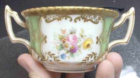 DEI183 Flat Bouillon Cup