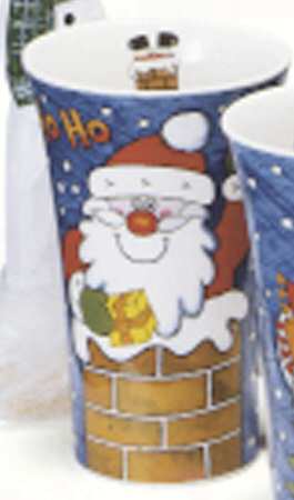 Santa Glencoe Shape Mug