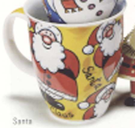 Santa Nevis Shape Mug