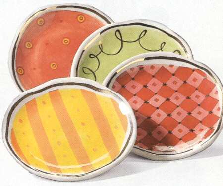 Christmas Glitz Hors d'Oeuvres Plate