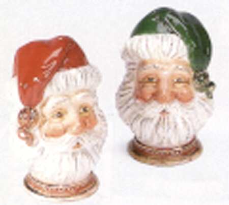 Winter Past Figural Salt & Pepper Set