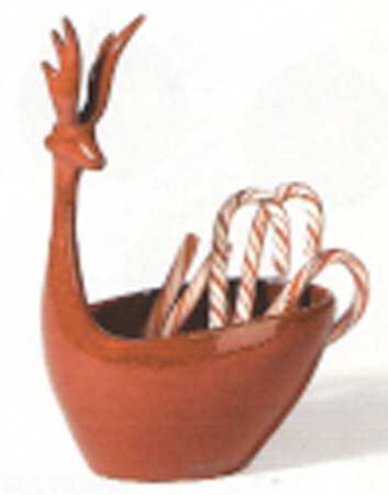 Red Oak Collection Figural Open Candy Dish