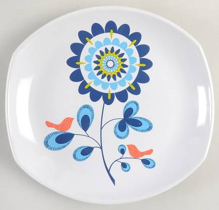 Classic Fjord Tweet Salad Plate