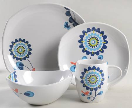 Classic Fjord Tweet 4 Piece Place Setting