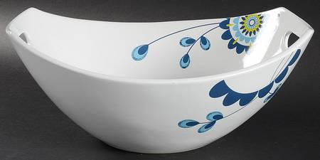 Classic Fjord Tweet 11" Square Serving Bowl