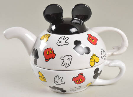 DIN37 Individual Teapot & Lid with Cup
