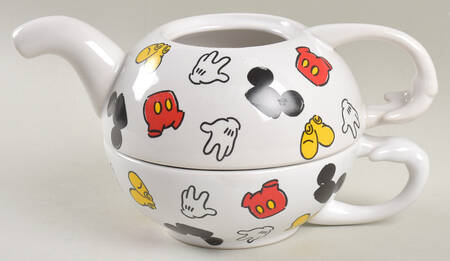 DIN37 Individual Teapot with Cup Teapot No Lid