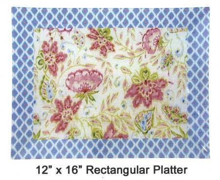 Marakesh 16" Glassware Rectangular Platter