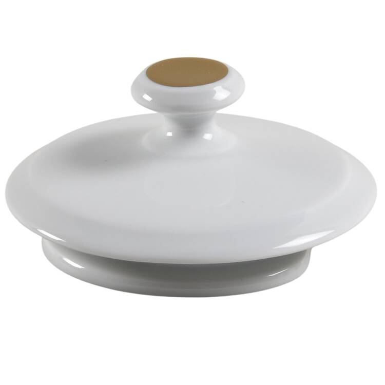 Arcades Grey Gold Lid for Teapot