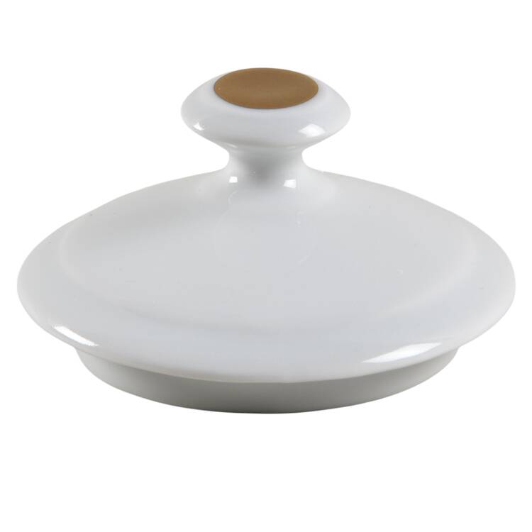 Arcades Grey Gold Lid for Sugar Bowl