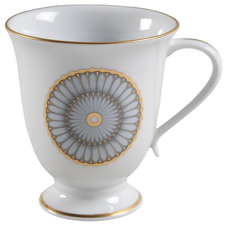Arcades Grey Gold Mug